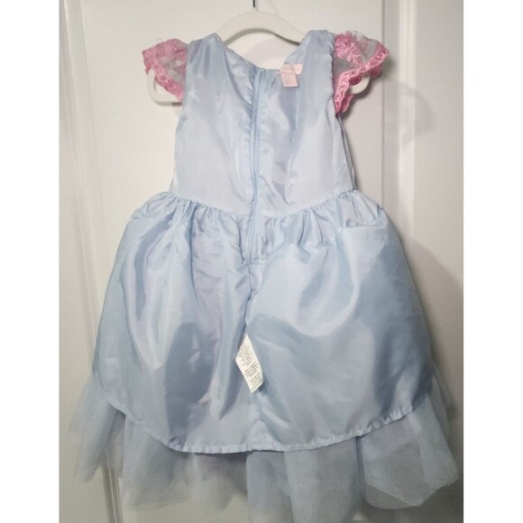 Embroidered Lace High/Low Romantic Tutu Couture Dress 3T Pink and Blue TC1960 - Picture 13 of 13